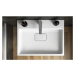 CERSANIT - SET B609 VIRGO 60, biela (umývadlo + skrinka), chrómové úchyty S801-429