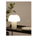 Sivá hliníková LED stmievateľná stolová lampa (výška 22 cm) Harvest – Zone