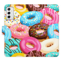 Flipové puzdro iSaprio - Donuts Pattern 02 - Samsung Galaxy M52 5G