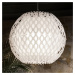 Slamp Charlotte Globe závesná lampa v bielej