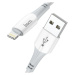 Kábel HOCO Ferry X70, USB na Lightning 8-pin 2,4A, 1m, biely