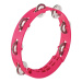 NINO Percussion NINO49SP Compact ABS Tambourine - Strawberry Pink