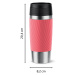 Termohrnček Tefal Travel Mug Classic Twist N2024410 Ružový/Nerezový 0,36 l