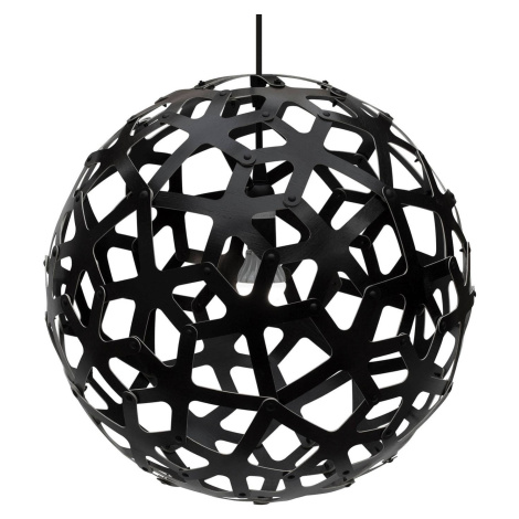 David trubridge Coral závesná lampa Ø 40 cm čierna