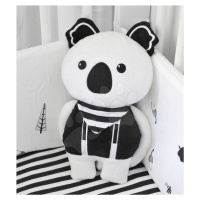 toTs-smarTrike textilná bábika Koala 380120 čierno-biela