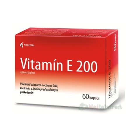 Noventis Vitamín E 200, 60 ks