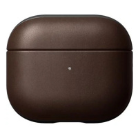 Obal Nomad Leather case, brown - AirPods 3rd Generation (NM01001485)