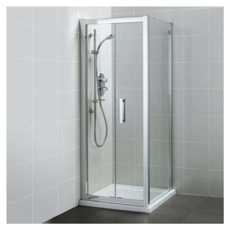 Ideal Standard Synergy - Pevná bočná stena 90 cm, silver bright L6401EO