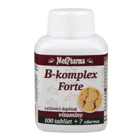 MEDPHARMA B-komplex forte 100 + 7 tabliet ZADARMO