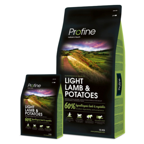 Profine Dog Light Lamb/Potatoes - 15kg