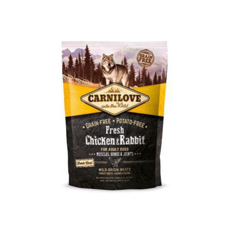 Carnilove Dog Fresh Chicken & Rabbit for Adult 1.5kg zľava