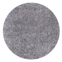 Kusový koberec Life Shaggy 1500 light grey kruh Rozmery koberca: 80x80 kruh