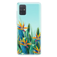 Plastové puzdro iSaprio - Exotic Flowers - Samsung Galaxy A71
