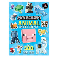 Mojang Studios Minecraft Animal Sticker Fact File