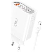 Nabíjačka XO Wall charger L110 with cable USB-C, 18W (white)