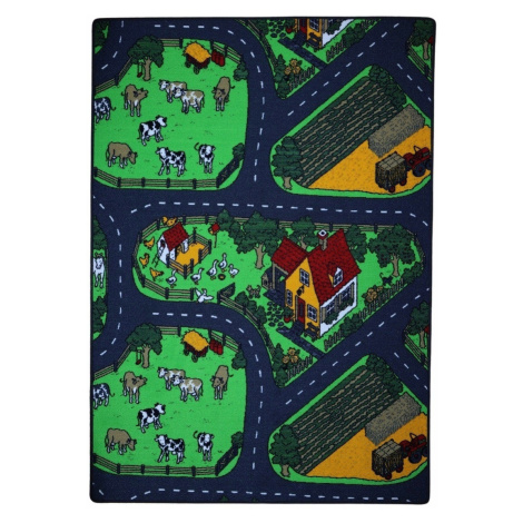 Dětský kusový koberec Farma II. - 400x500 cm Vopi koberce