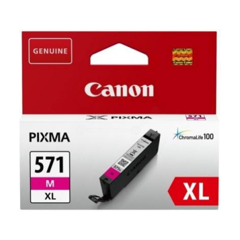 Canon CLI-571MXL 0333C001 purpurová (magenta) originálna cartridge