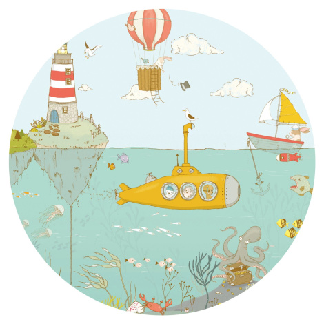 Komar Samolepiaca vliesová fototapeta Dot Underwater pr. 125 cm