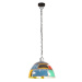 vidaXL Industriálna vintage závesná lampa 25 W, farebná 41 cm E27