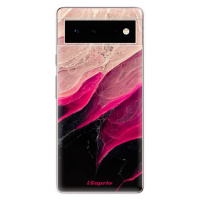 Odolné silikónové puzdro iSaprio - Black and Pink - Google Pixel 6 5G