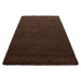 Kusový koberec Dream Shaggy 4000 brown - 80x150 cm Ayyildiz koberce