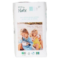 ECO BY NATY Plienky jednorazové 3 (4-9 kg) 50 ks - ECONOMY PACK