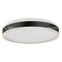 38W LED dizajnové svetlo s okrúhlym čiernym povrchom 4000K 4000lm VT-7757 (V-TAC)