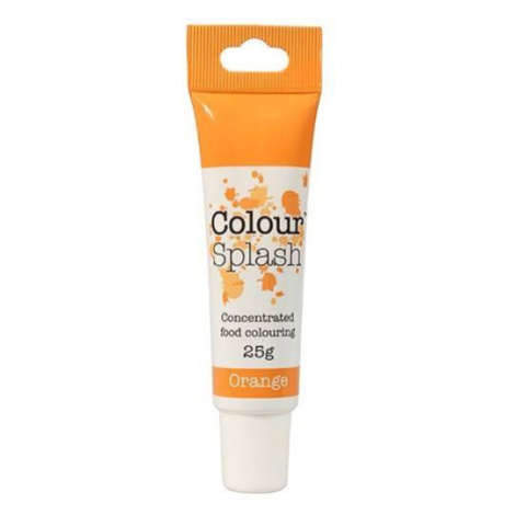 Gélová farba – Oranžová – 25 g - Colour Splash