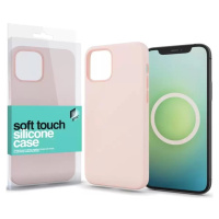 Apple iPhone 15 Pro, Silikónové puzdro, MagSafe, Xprotector Soft Touch MagSafe, ružové