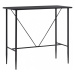 Barový stôl 120x60 cm Dekorhome Čierna,Barový stôl 120x60 cm Dekorhome Čierna