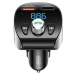 Joyroom FM transmitter JR-CL02, Bluetooth 5.0 MP3 micro SD car charger 2x USB 18 W 3 A Quick Cha