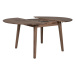Okrúhly rozkladací jedálenský stôl z dubového dreva ø 118 cm Metz – House Nordic