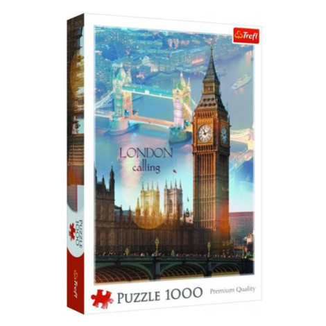 Puzzle TREFL Londýn o súmraku 1000 dielikov