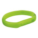 Trixie Flash light band USB, silicone, M–L: 50 cm/18 mm, green