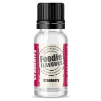 Prírodná koncentrovaná vôňa 15ml brusnice - Foodie Flavours - Foodie Flavours