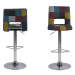 Dkton Dizajnová barová stolička Nerine, multi farebná