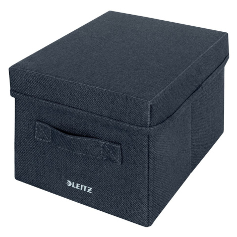 Tmavosivé látkové úložné boxy v súprave 2 ks s vekom 19x28.5x16 cm – Leitz