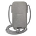 Púzdro Guess Bag GUPHLPSASBGR 6,7" grey Saffiano Strap (GUPHLPSASBGR)