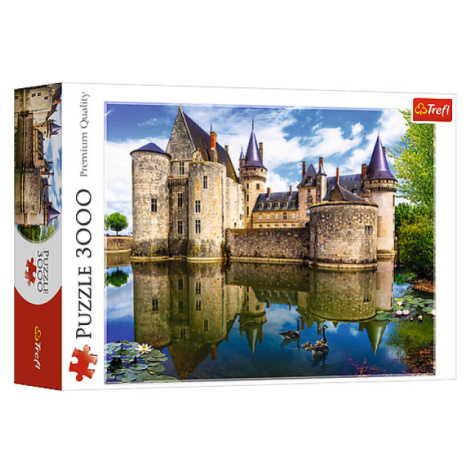 Trefl Puzzle 3000 - Zámok v Sully-sur-Loire, Francúzsko