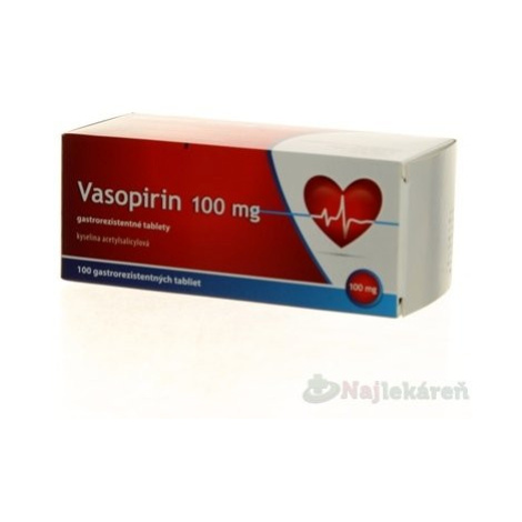 Vasopirin 100 mg tbl.ent.100 x 100 mg