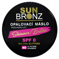 VIVACO Sun Bronz Telové maslo s rozjasňujúcimi glitrami SPF0, 100 ml