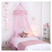 Baldachýn nad postel Princess růžový 60x250 cm růžový