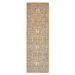 Kusový koberec Cairo 105590 Luxor Gold – na ven i na doma - 80x200 cm Nouristan - Hanse Home kob