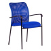 Ergonomická rokovacia stolička OfficePro Triton Black Farba: modrá