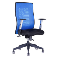 Ergonomická kancelárska stolička OfficePro Calypso Grand Farba: modrá, Opierka hlavy: bez opierk