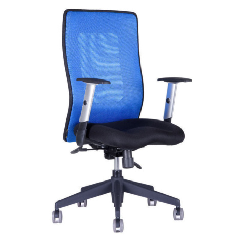 Ergonomická kancelárska stolička OfficePro Calypso Grand Farba: modrá, Opierka hlavy: bez opierk