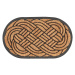 Rohožka z kokosového vlákna 45x75 cm Woven – Esschert Design