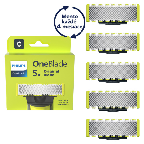 Výmenné čepele 5ks pre Philips OneBlade QP250/50