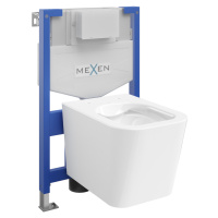 Mexen Fenix XS-F, podomietkový modul a závesné WC Teo, biela, 6803385XX00