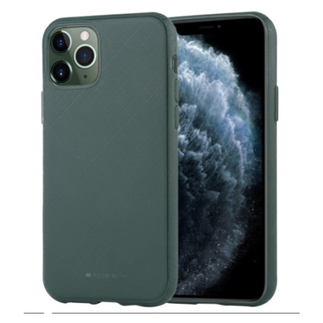 Silikónové puzdro na iPhone 12/12 Pro Mercury Silicone zelené